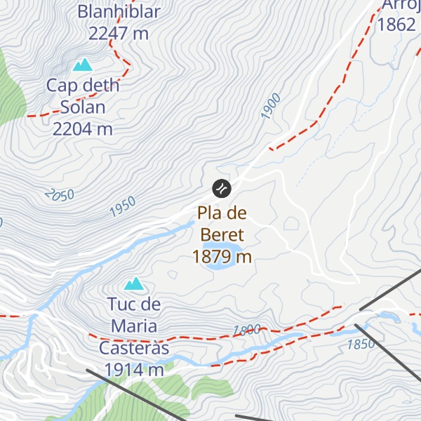 Map of Refugi deth Ueth deth Garona