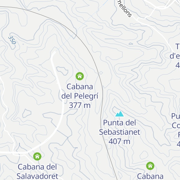 Map of Cabana del Seco