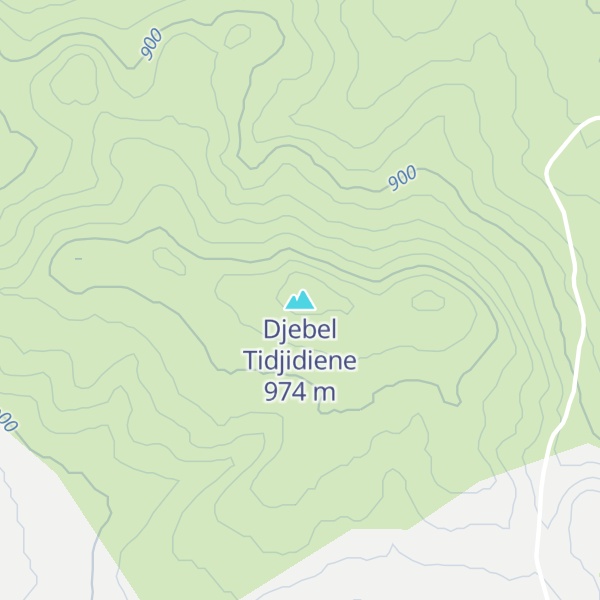 Map of Djebel Tidjidiene