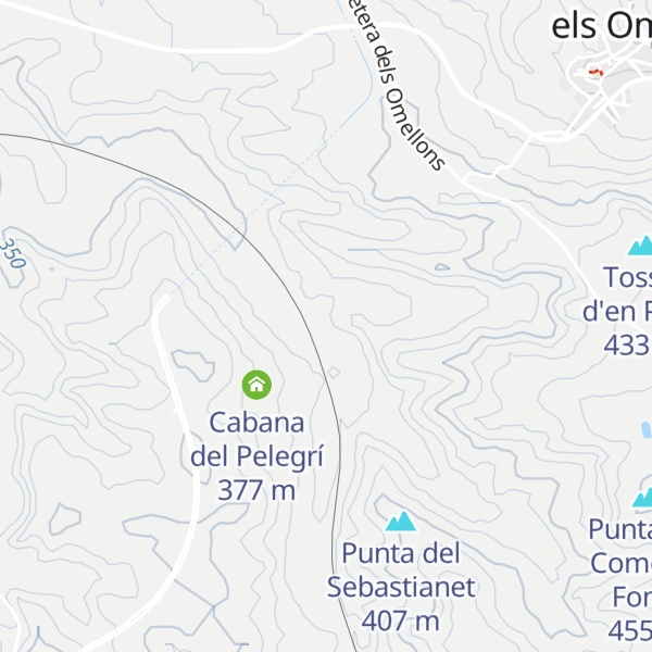 Map of Cabana del Palau