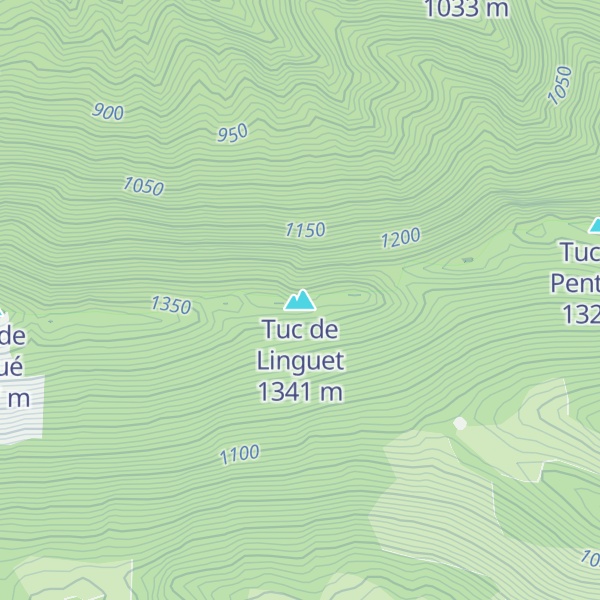 Map of Tuc de Linguet