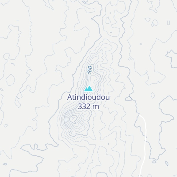 Map of Atindioudou