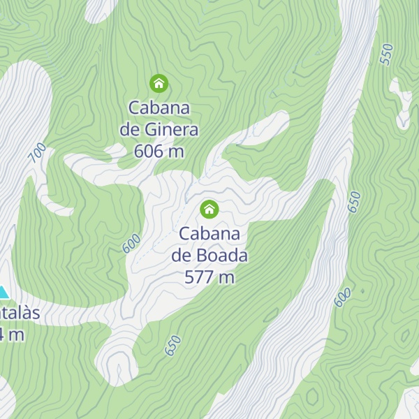Map of Cabana de Boada