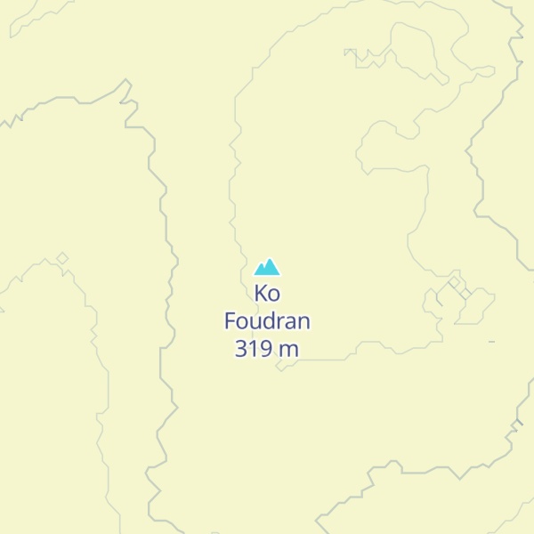 Map of Ko Foudran