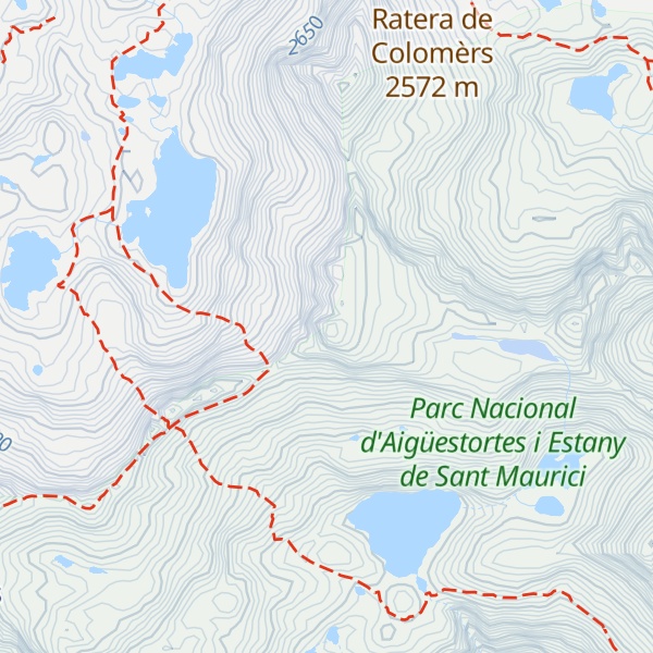 Map of Tuc del Bergús