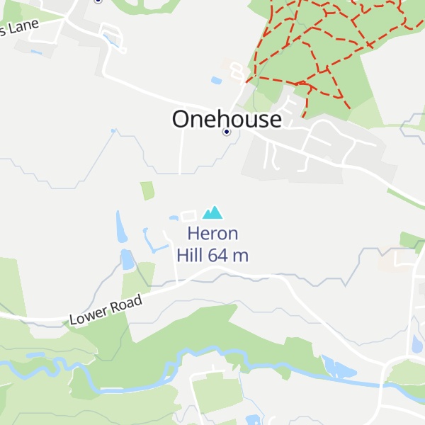 Map of Heron Hill