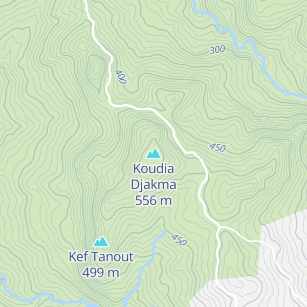 Map of Koudia Djakma