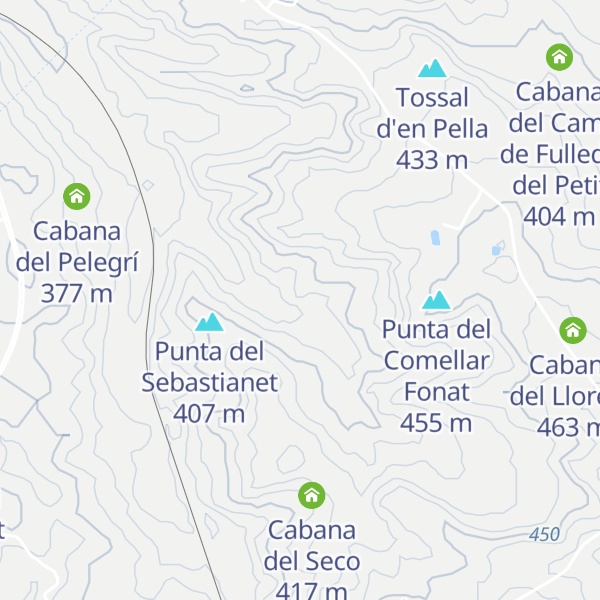 Map of Cabana del Cecílio
