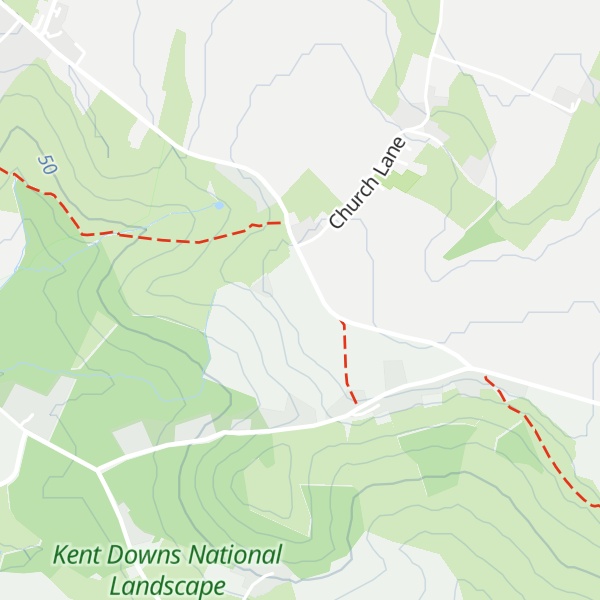 Map of Ruffin's Hill