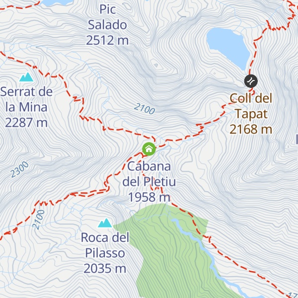 Map of Cabana del Pletiu
