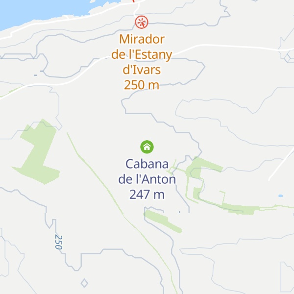 Map of Cabana de l'Anton