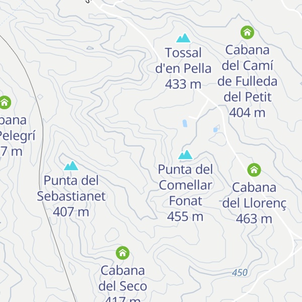 Map of Cabana del Petit