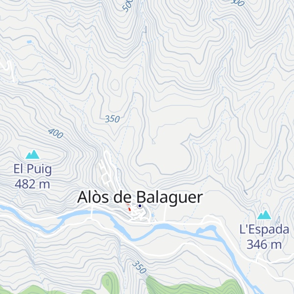 Map of Cabanes del Camp