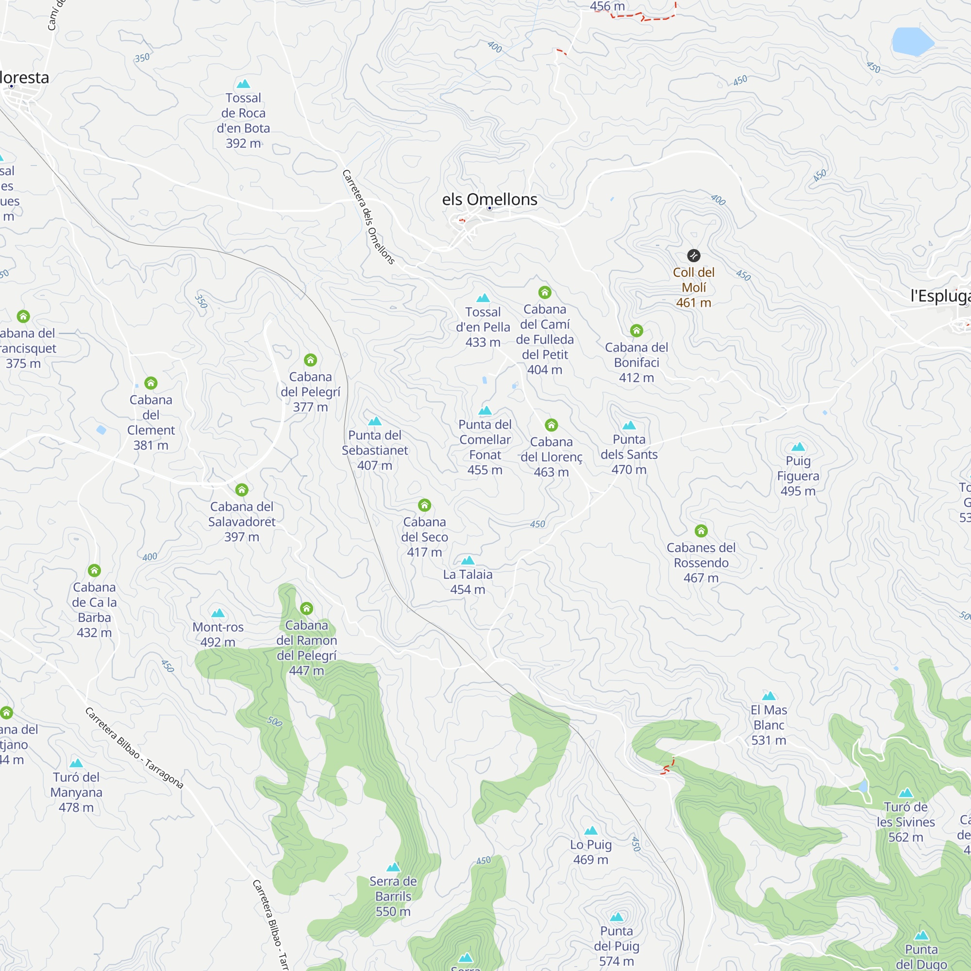 Cabana del Panxó map