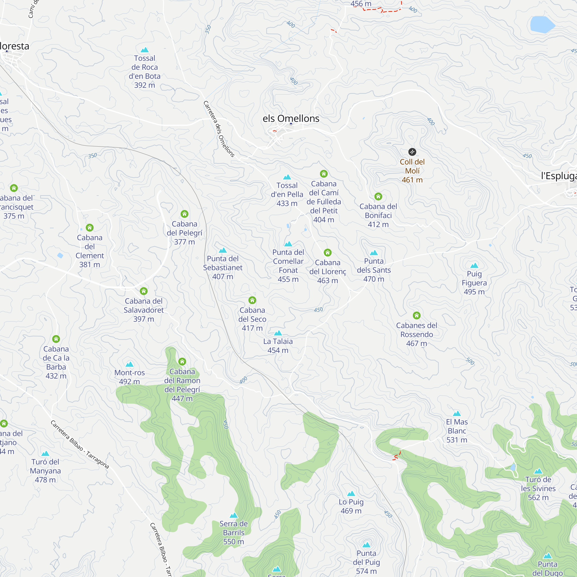 Cabana del Panxó map