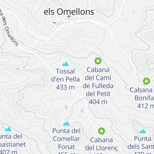 Map of Cabana del Safraner