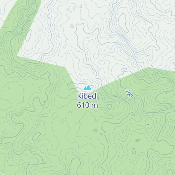 Map of Kibedi