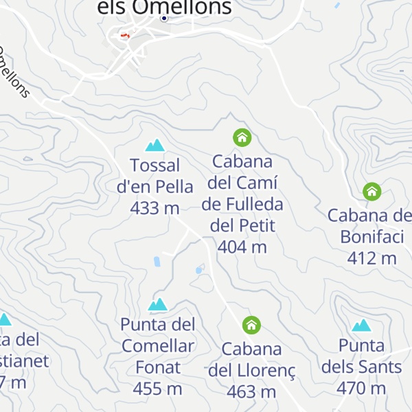Map of Cabana del Petit