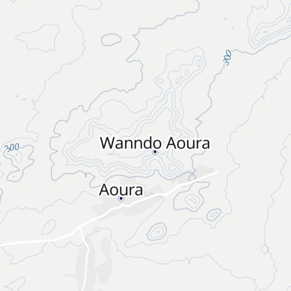 Map of Wanndo Aoura
