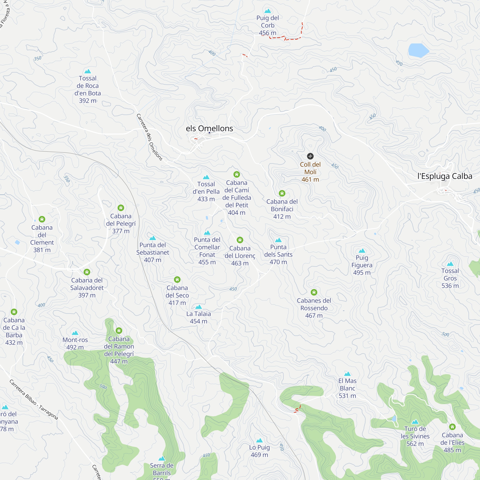 Cabana del Llorenç map