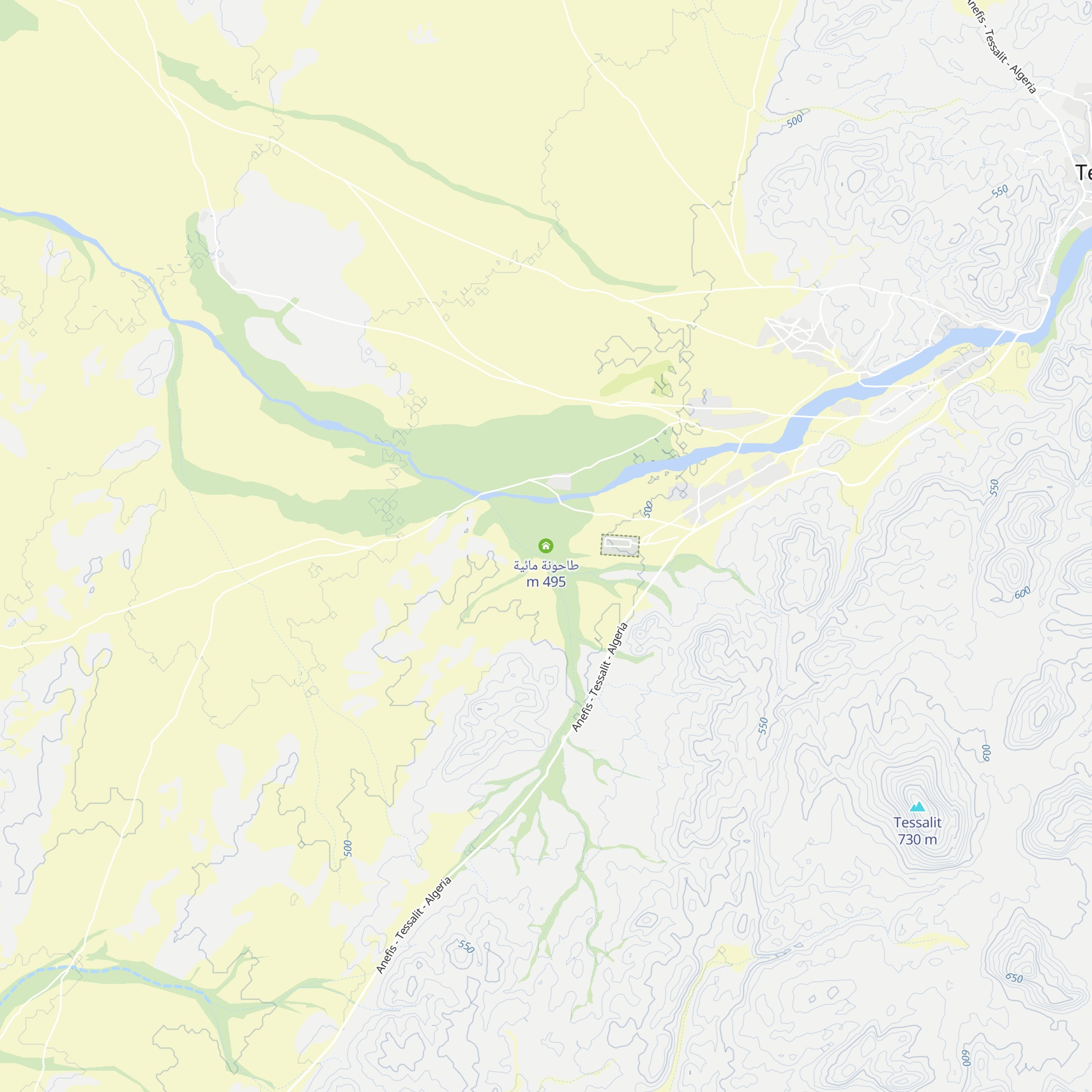 طاحونة مائية map