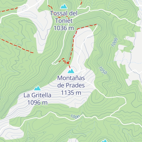 Map of Montañas de Prades