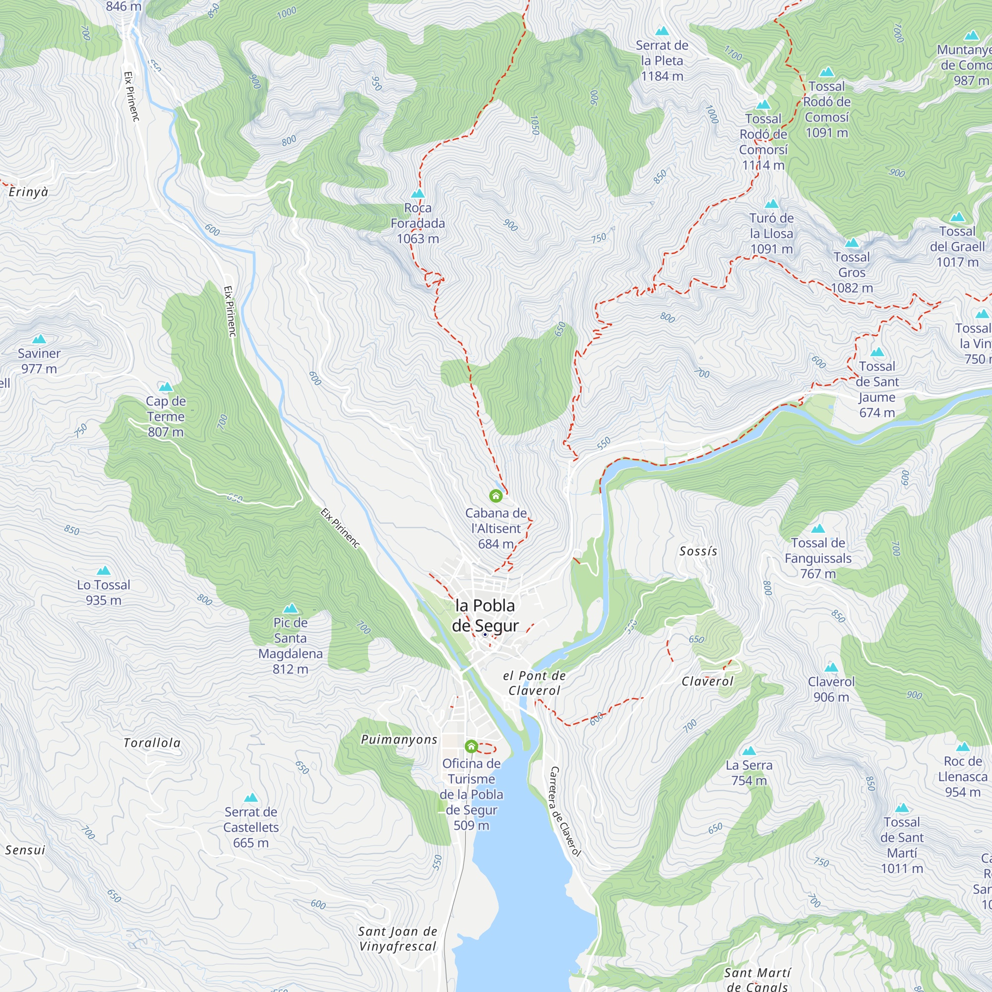 Cabana de l'Altisent map
