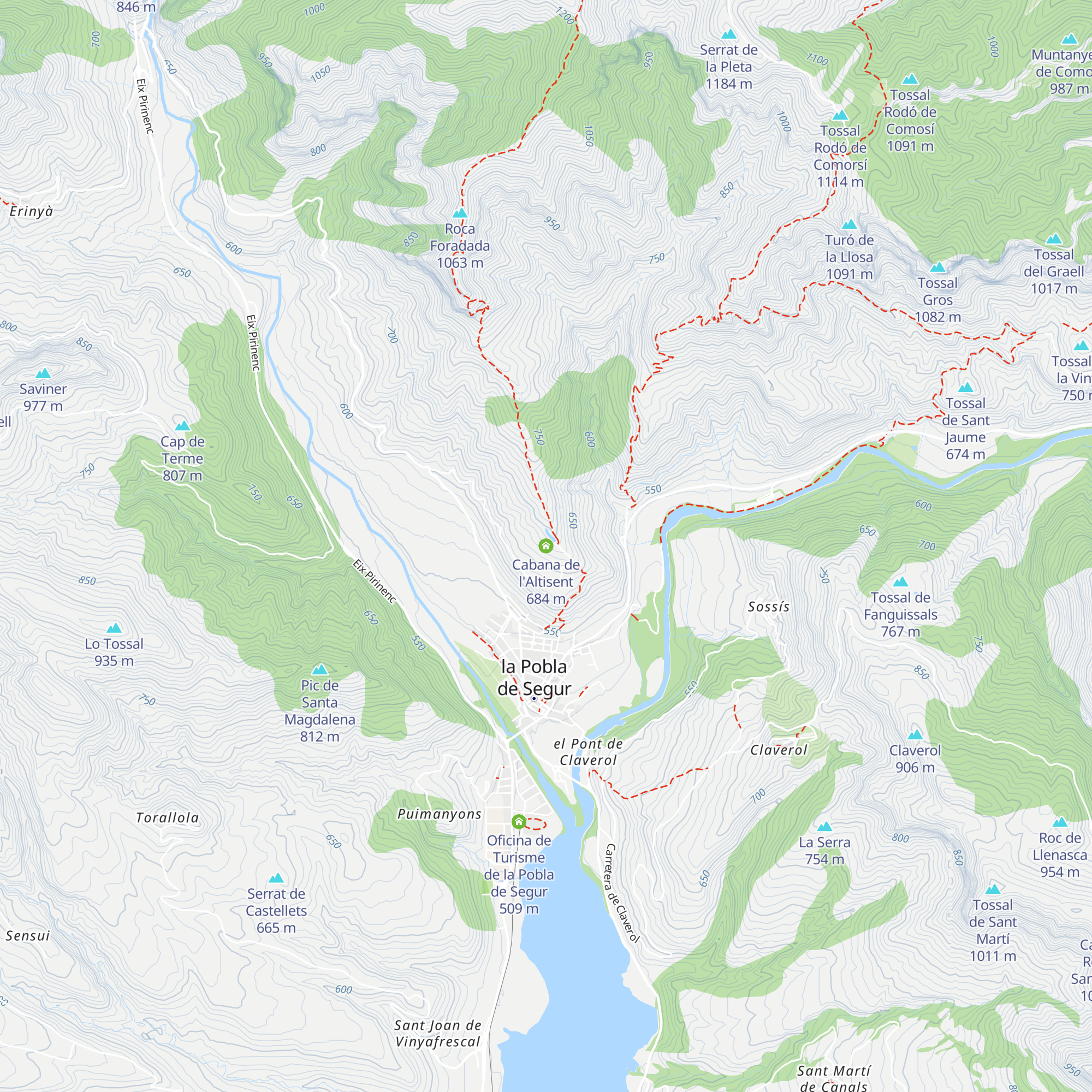 Cabana de l'Altisent map