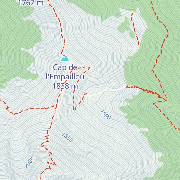 Map of Cabane de l'Arech