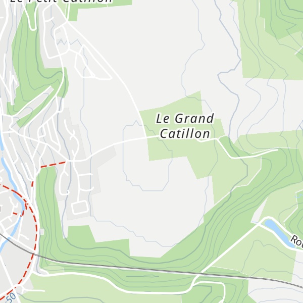 Map of Mont Géricault