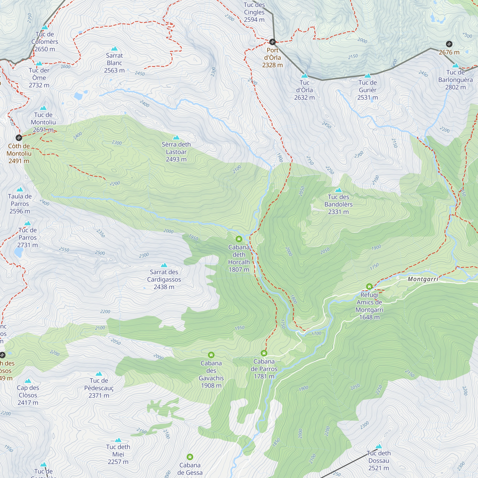 Cabana deth Horcalh map