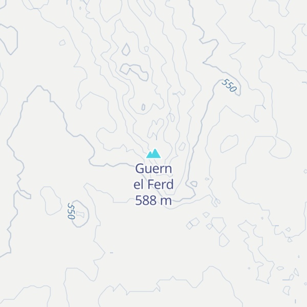 Map of Guern el Ferd