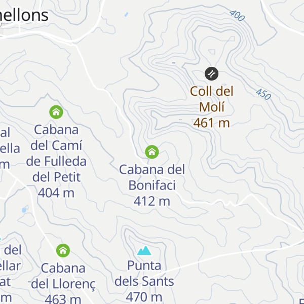 Map of Cabana del Bonifaci