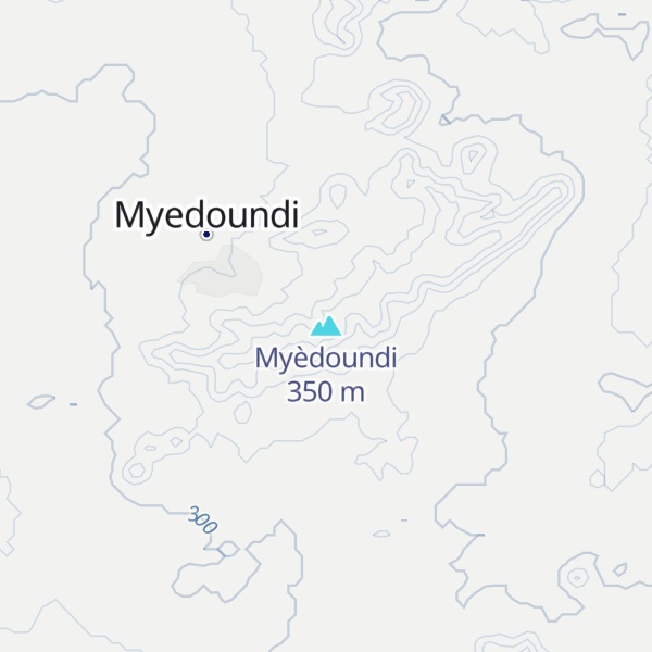 Map of Myèdoundi