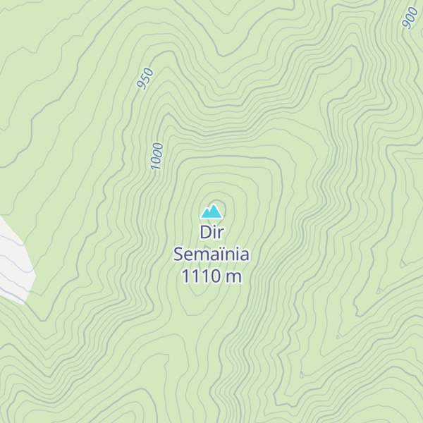Map of Dir Semaïnia