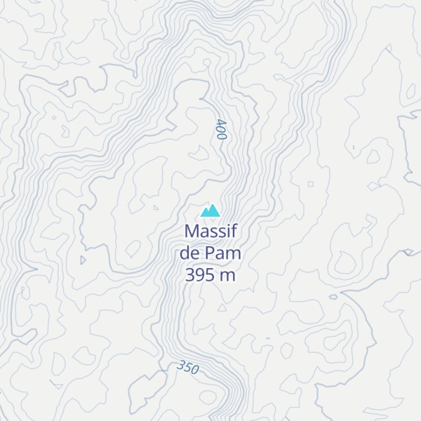 Map of Massif de Pam