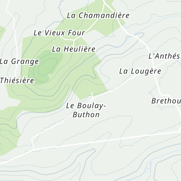 Map of Gîte de L'Auberdière