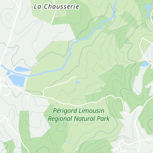 Map of Gîte La Lande