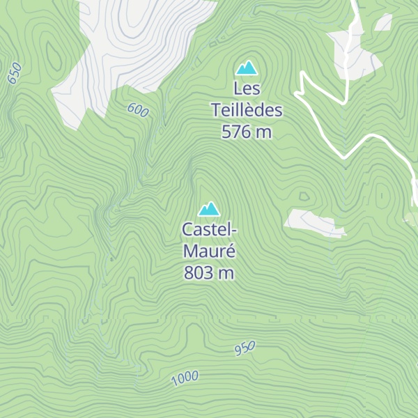 Map of Castel-Mauré