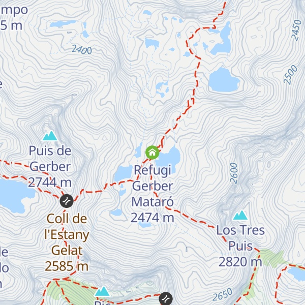Map of Refugi Gerber Mataró