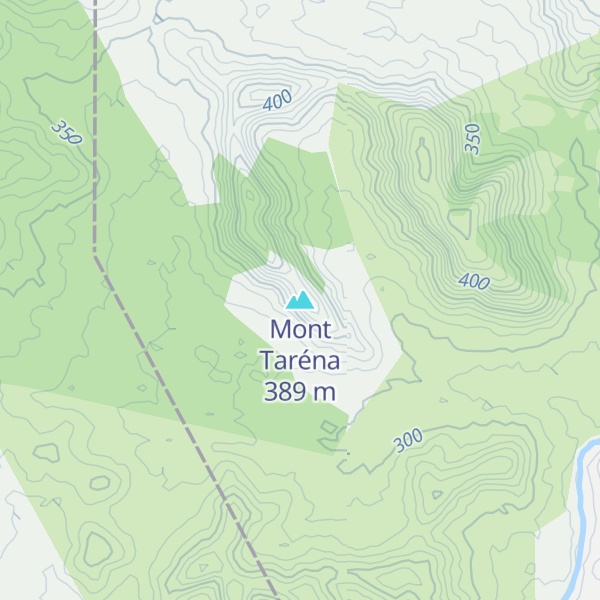 Map of Mont Taréna