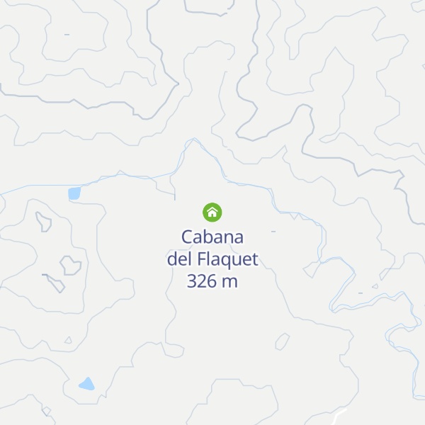 Map of Cabana del Flaquet