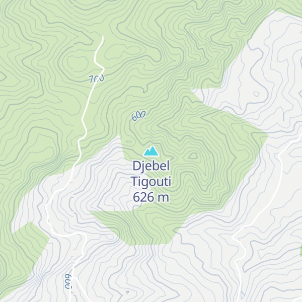 Map of Djebel Tigouti
