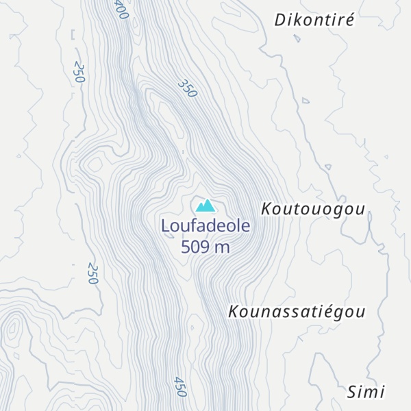 Map of Loufadeole