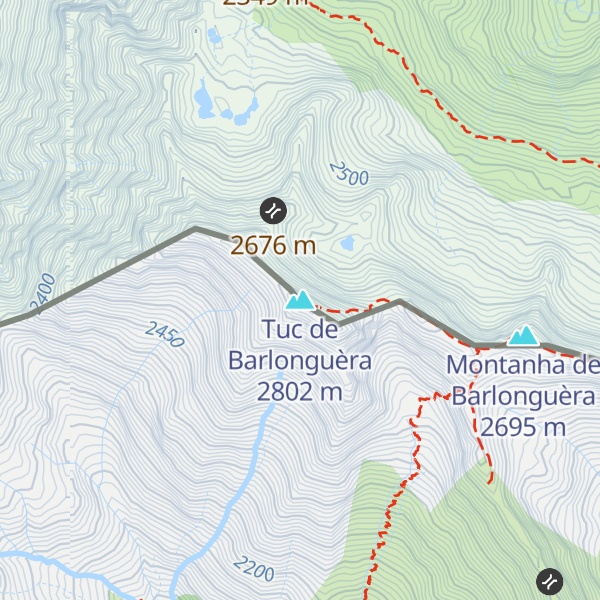Map of Tuc de Barlonguèra