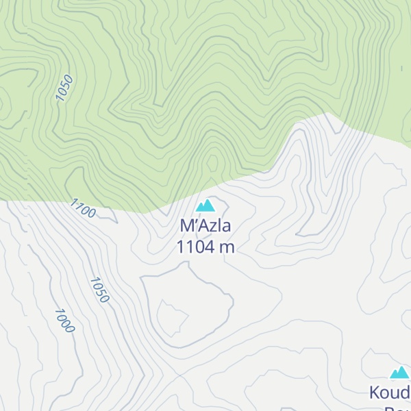 Map of M’Azla