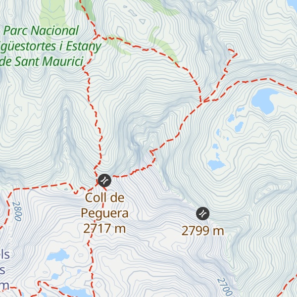 Map of Pic de Peguera