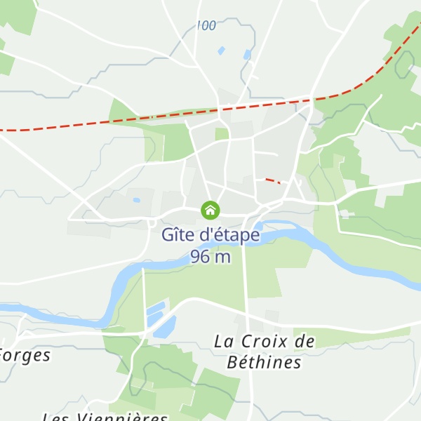 Map of Gîte d'étape