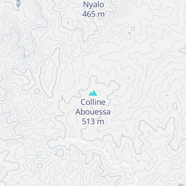 Map of Colline Abouessa