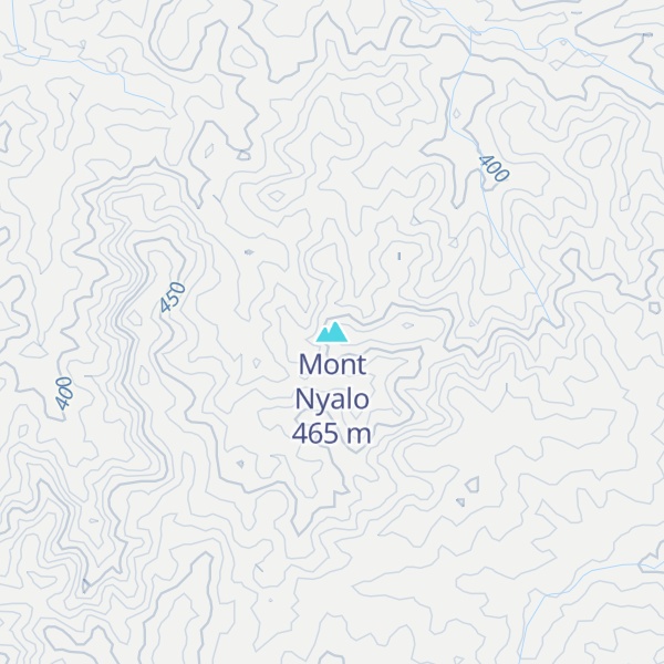 Map of Mont Nyalo
